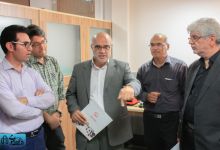 گزارش تصویری از بازدید رئیس و اعضای هیأت رئیسه از مرکز رشد دانشگاه صنعتی شاهرود